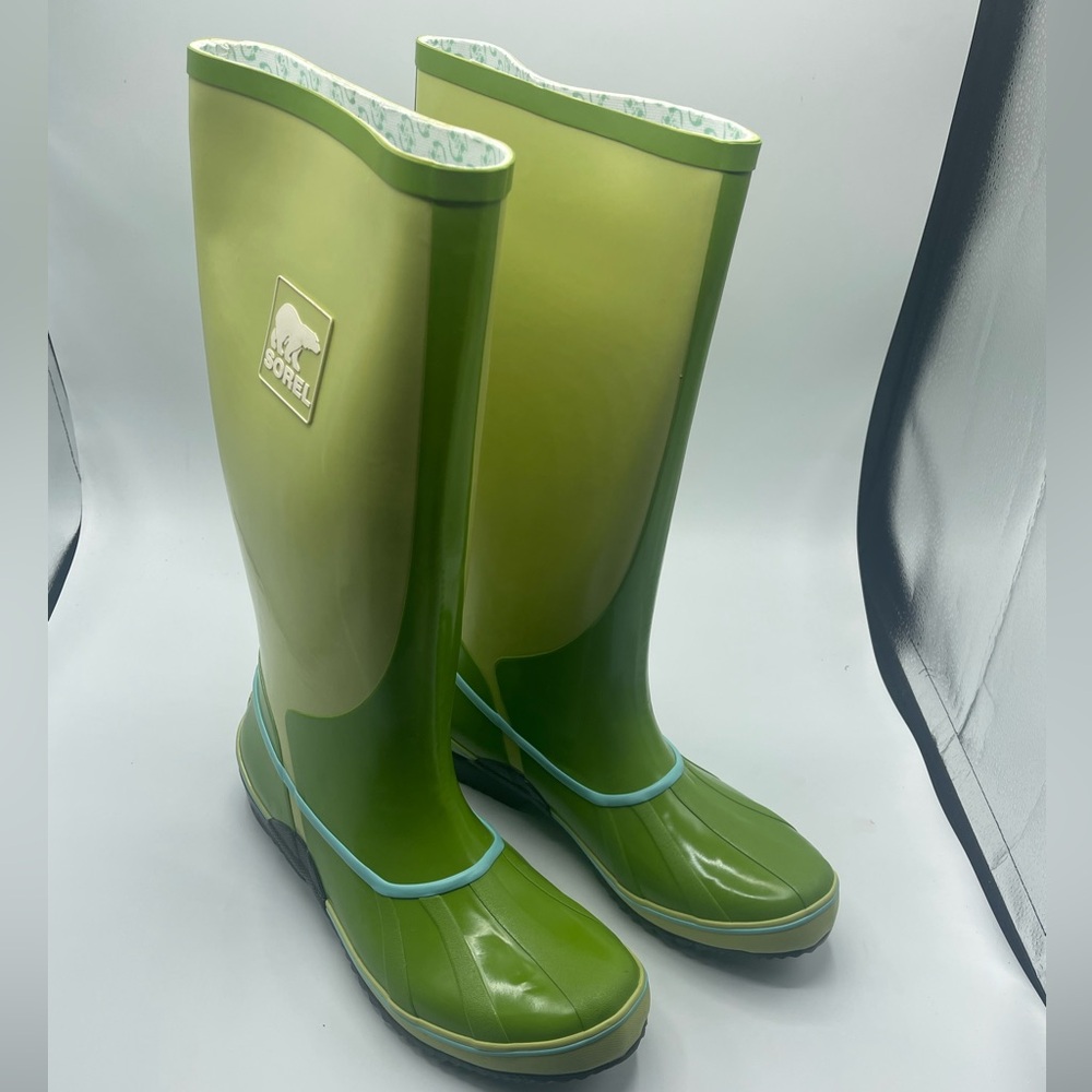 Sorel Olive Green Waterproof Boots